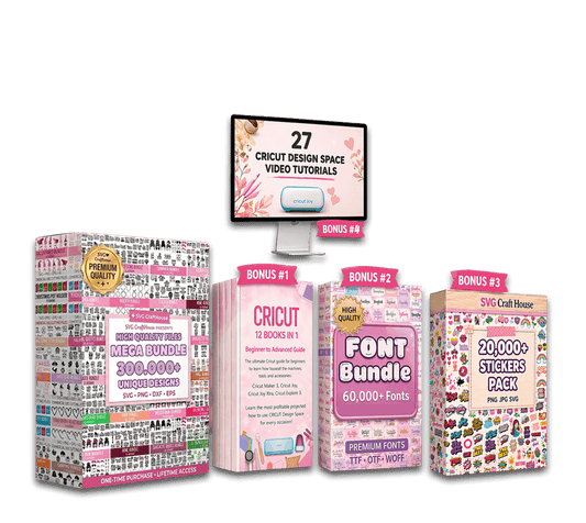 300,000+ Mega SVG Bundle for Cricut — Instant Download